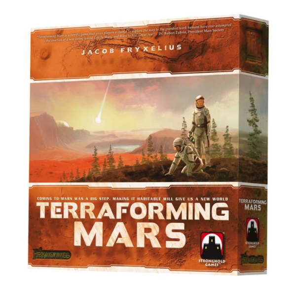 Spill Terraforming Mars, familiespill, brettspill.