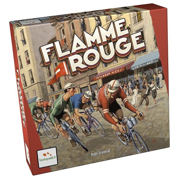Flamme Rouge sykkelspill, strategispill. Brettspill.