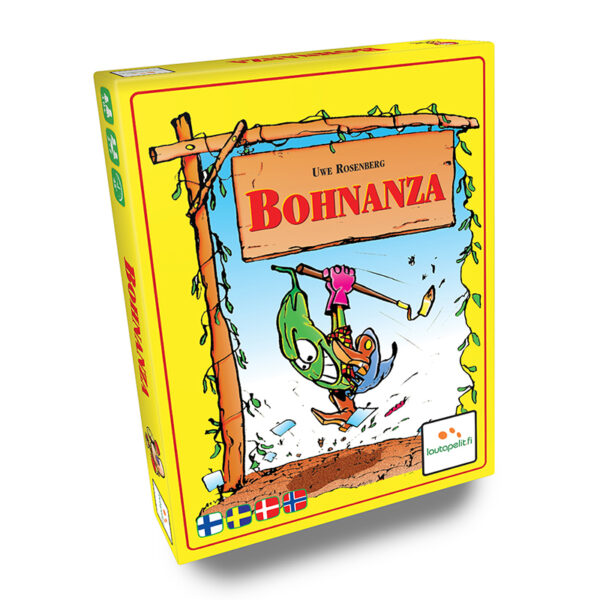 Bohnanza kortspill.