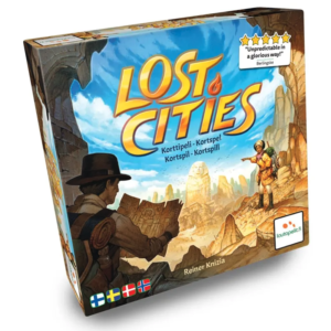 Lost Cities kortspill (NO). Spill.