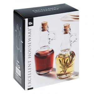 Olje og eddik karaffel sett