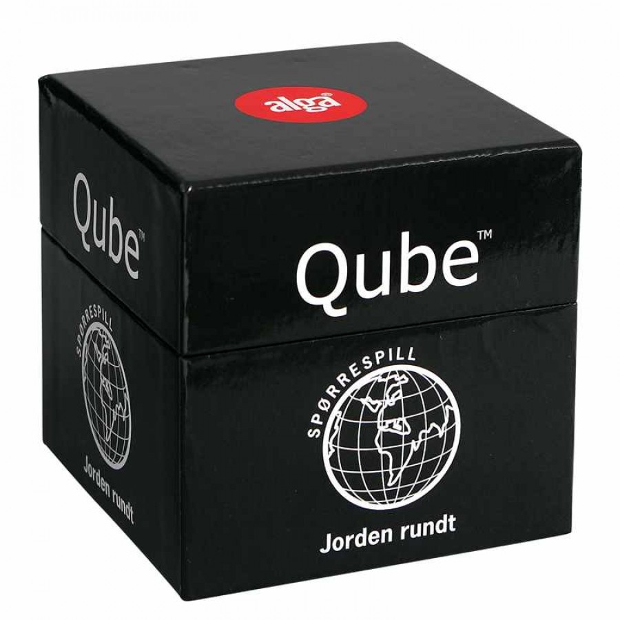 Qube spørrespill fra alga. 500 spørsmål Jorden rundt