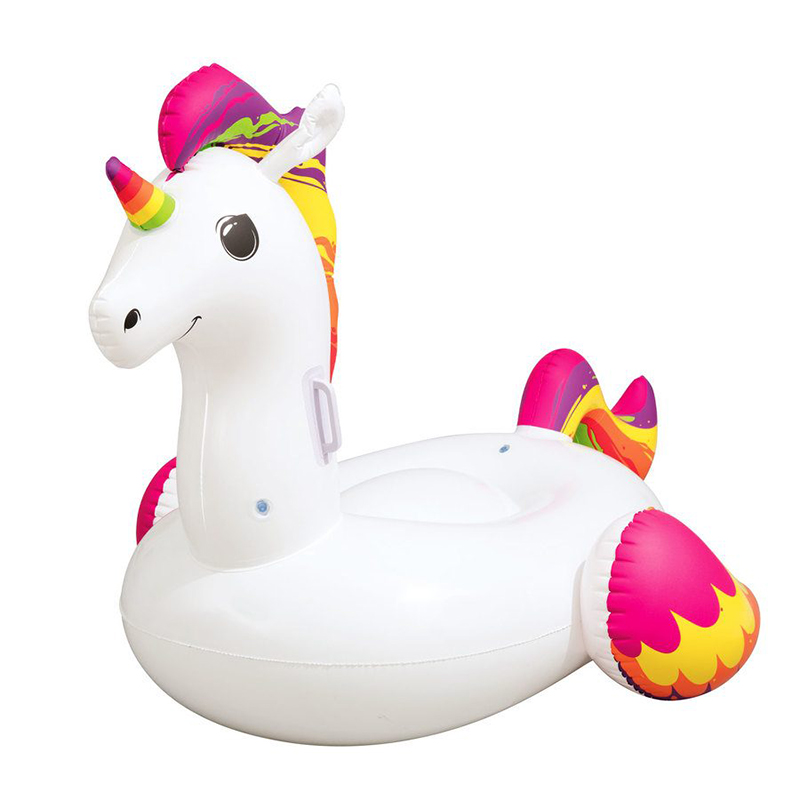 Badeleke Enhjørning. Morsom vann leke, oppblåsbar. Flyteleke fra Bestway. Badedyr.