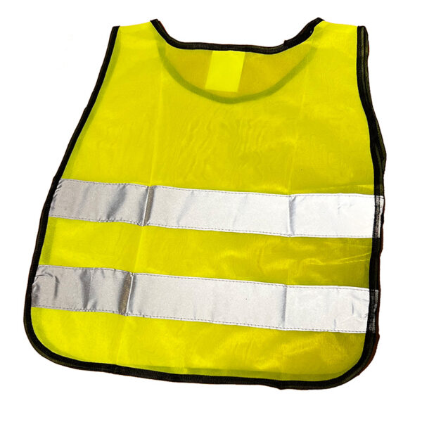 Refleksvest barn, gul. reflex vest.