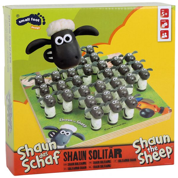 Solitare med sauen Shaun. Shaun the sheep.
