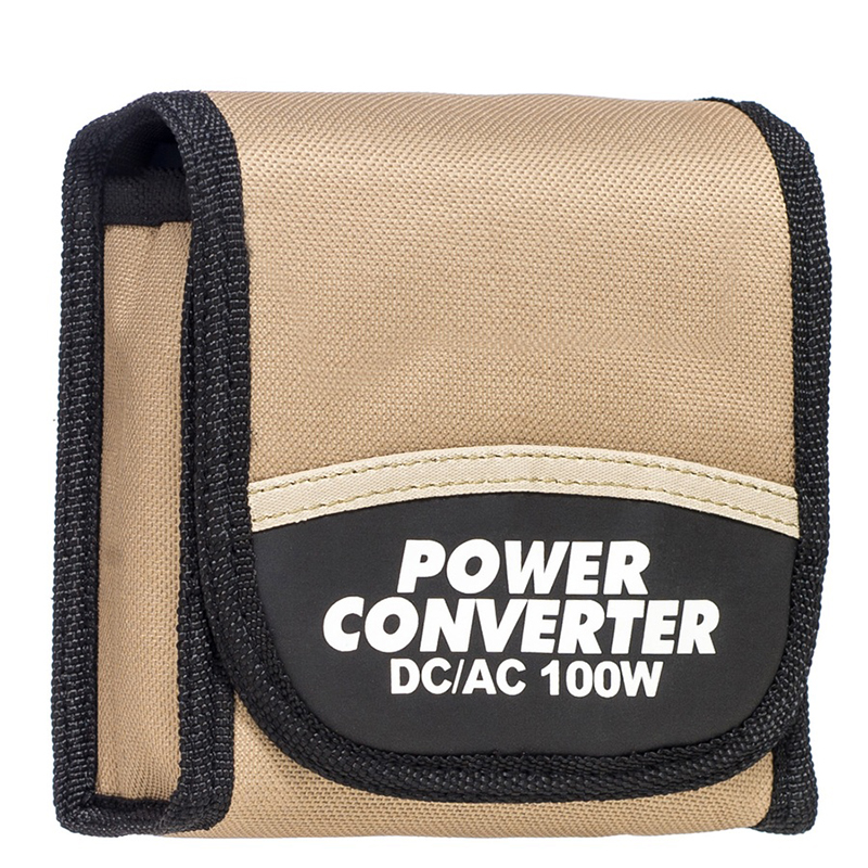 Omformer - 12V til 230V. Elektriske apparater. Power converter, 100W.