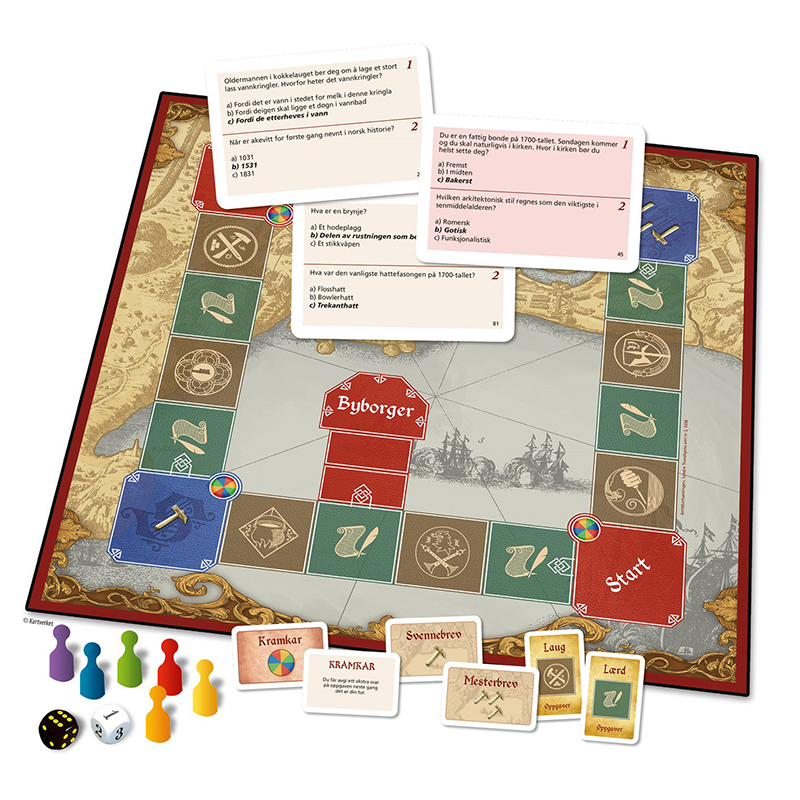 Anno Brettspill Basert på NRK-serien. Spill fra en annerledes tid.