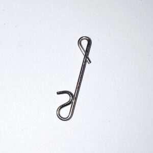 Knotless snap 2, Stainless fiskesnørekobling, Ron Thompson 10stk.