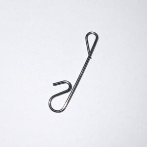 Knotless snap 1, Stainless fiskesnørekobling, Ron Thompson 10stk.