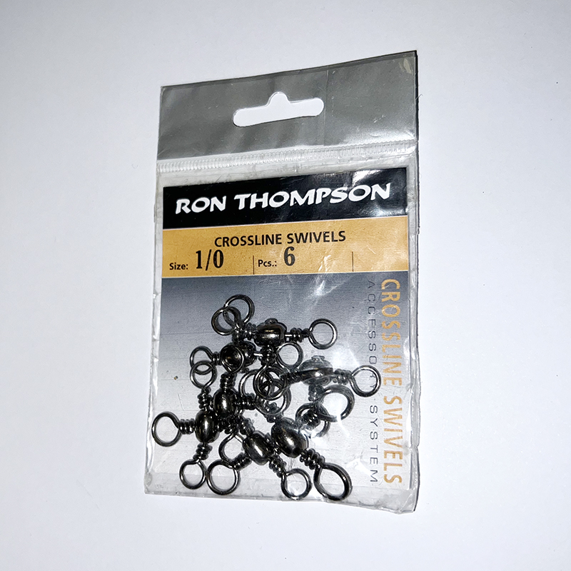 Crossline Swivels 1/0, Ron thompson, 6 stk.