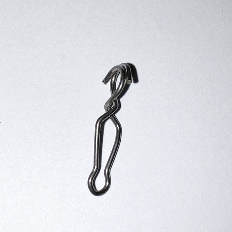 Speed-snap svivel. Stainless 6 mm, Ron Thompson, fiske swivel etc. 10stk.