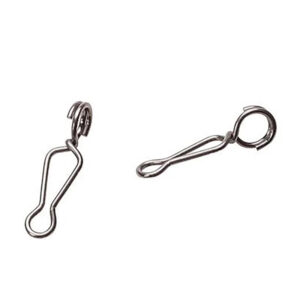 Speed-snap svivel. Stainless 7 mm, Ron Thompson, 10 stk.