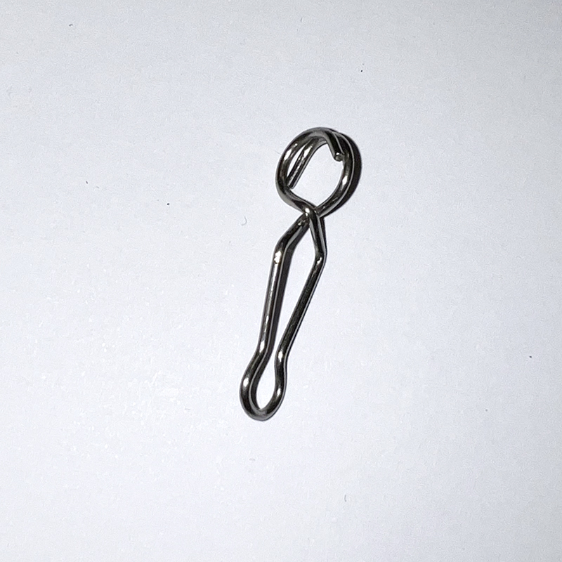 Speed-snap svivel. Stainless 9 mm, Ron Thompson, fiske swivel etc. 10stk.