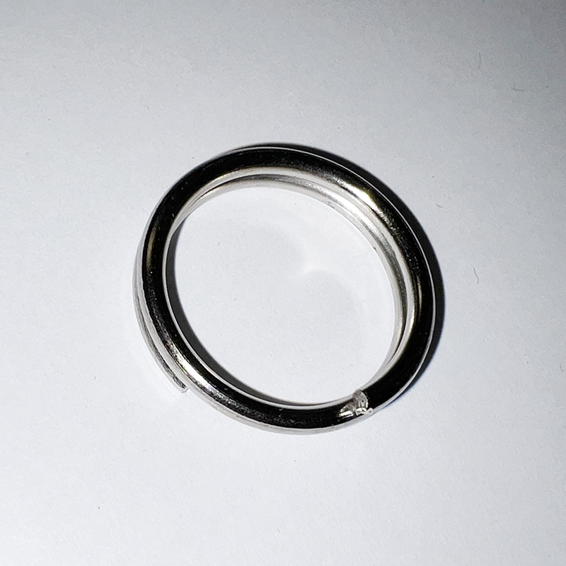 Splittring 24 mm. Stainless, Ron Thompson, fiske swivel etc. 10 stk.