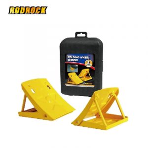 Sammenleggbare hjulstoppere