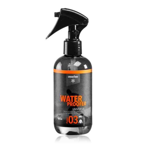 Impregneringsspray universal. Water proofer.