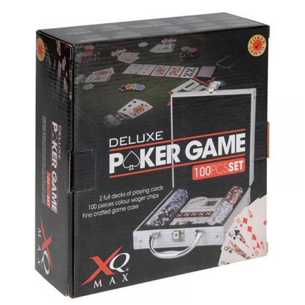 Deluxe Poker Set 100 Pokerkoffert