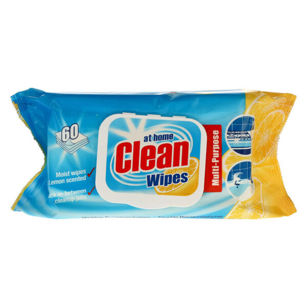 Engangskluter Clean Wipes Sitron. Nøytraliserer lukt.