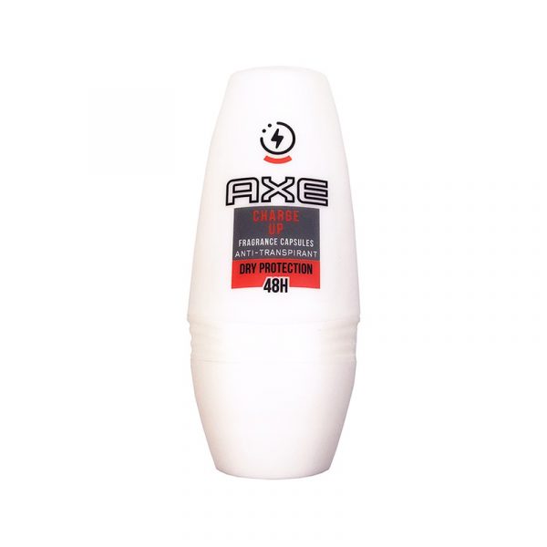 AXE Charge up. Gentle roll on, 48 timer beskyttelse. 50ml. Antiperspirant.