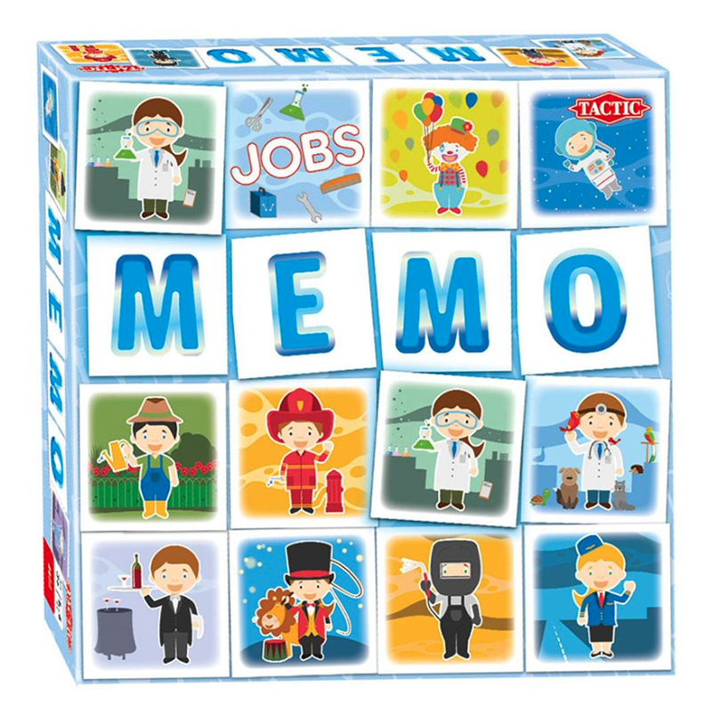 Memo spill, Jobs fra Tactic Hobbyfabrikken