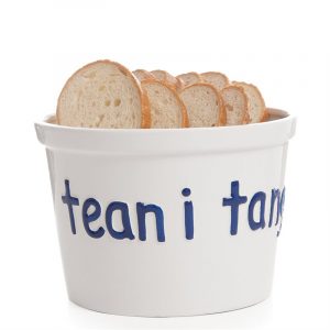 Stor bolle med tekst