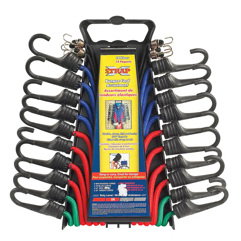 Bagasjestrikk pakke med 14. Bagasjestropp, lastestrikk.