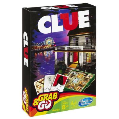 Cluedo Grab & Go Detektiv spill reisespill