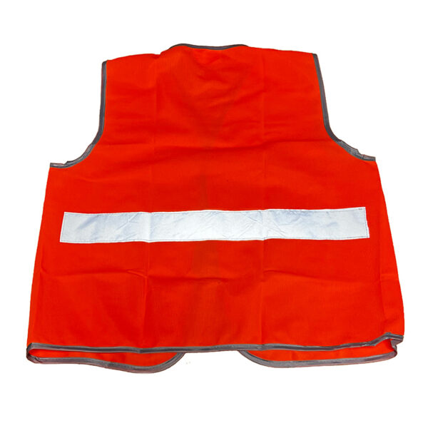 Refleksvest barn, orange. reflex vest.