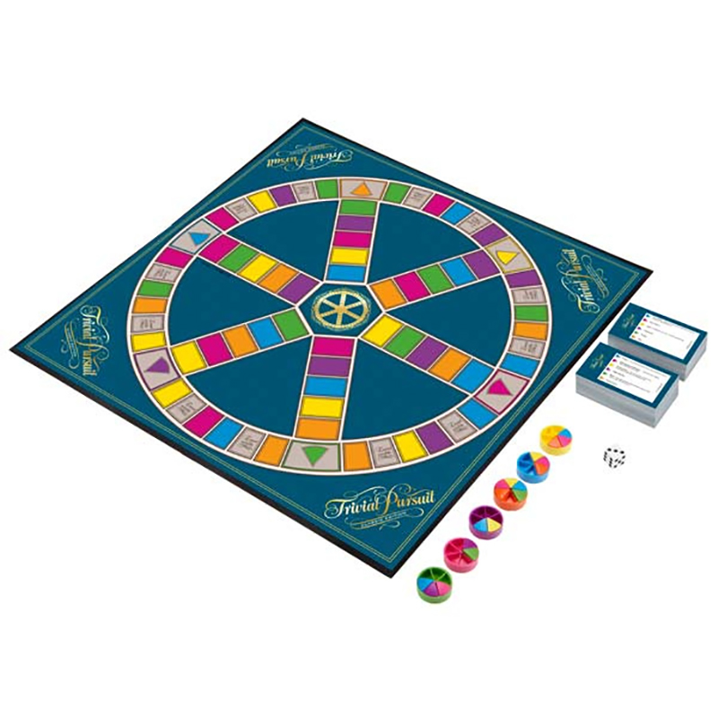 Trivial pursuit classic edition. Spørrespill, kunnskapsspill, Hasbro. Spill, brettspill.