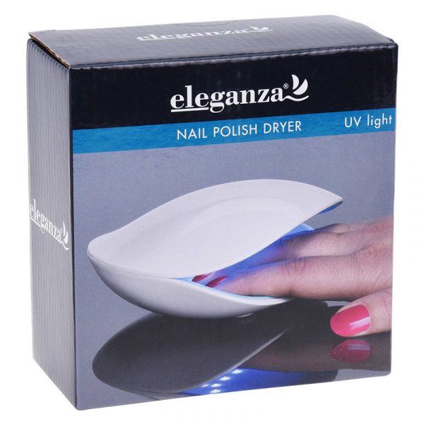 Neglelakktørker til gellack med UV-lys. Nail polish dryer.
