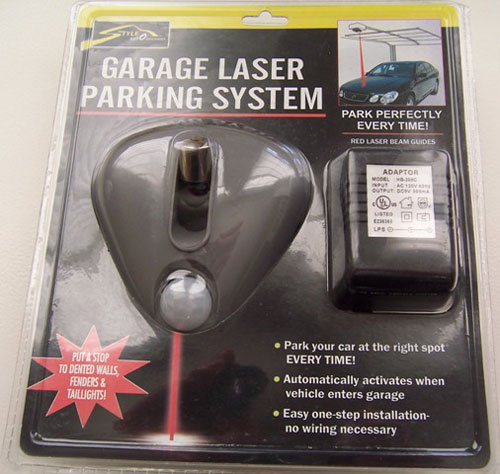 Garasje laser parkerings system