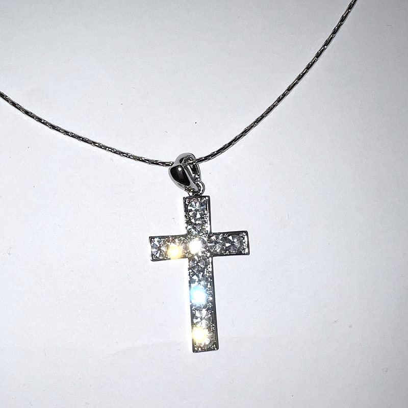 Smykke halskjede med kors - Bilde 3