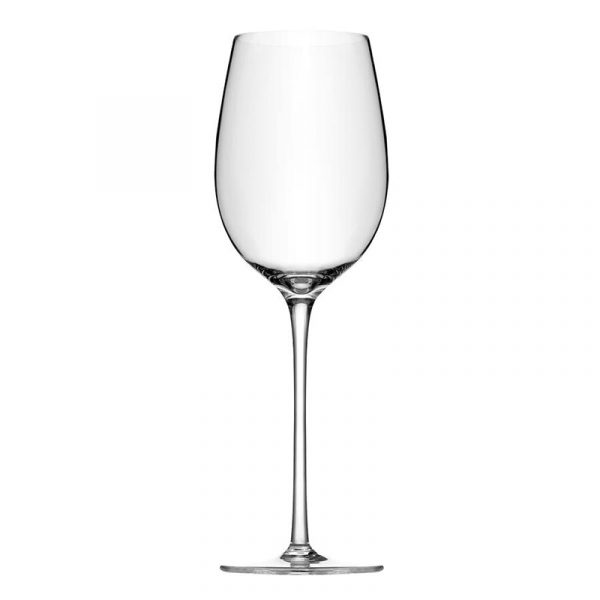 Hvitvinsglass i krystall, 4 stk. 0,43L. Glass til hvitvin.